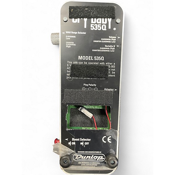 Used Dunlop 535Q Cry Baby Multi-Wah Effect Pedal