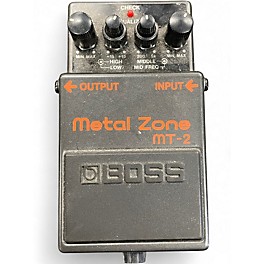 Used BOSS MT2 Metal Zone Distortion Effect Pedal