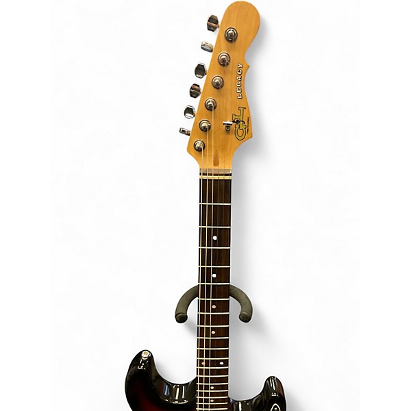 Used G&L Tribute Legacy 2 Tone Sunburst Solid Body Electric Guitar