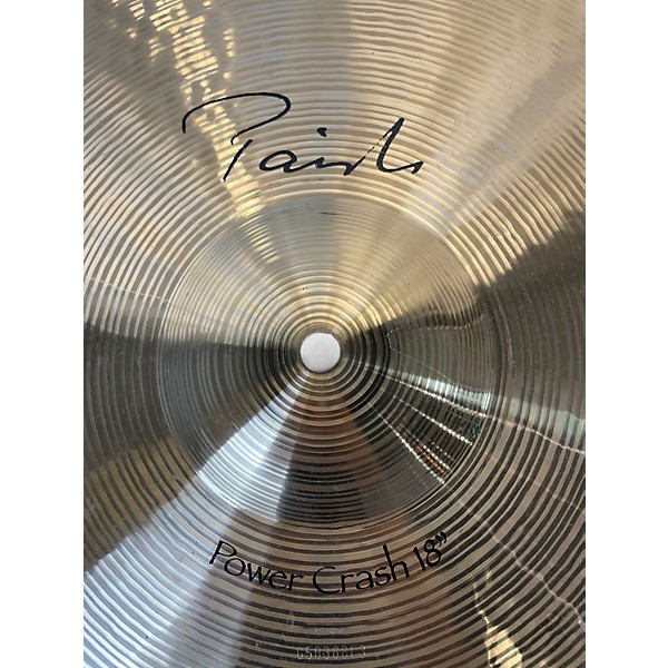 Used Paiste 18in Signature Power Crash Cymbal