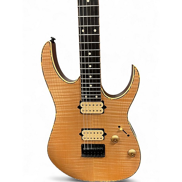 Used Ibanez RGEW521FM Natural Solid Body Electric Guitar