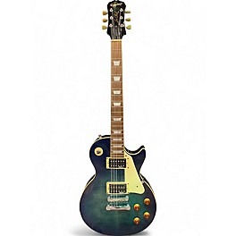 Used Epiphone les paul mik Blue Burst Solid Body Electric Guitar