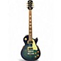 Used Epiphone les paul mik Blue Burst Solid Body Electric Guitar thumbnail