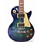 Used Epiphone les paul mik Blue Burst Solid Body Electric Guitar