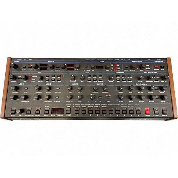 Used Oberheim OB-6 6-Voice Analog Synthesizer Module Synthesizer