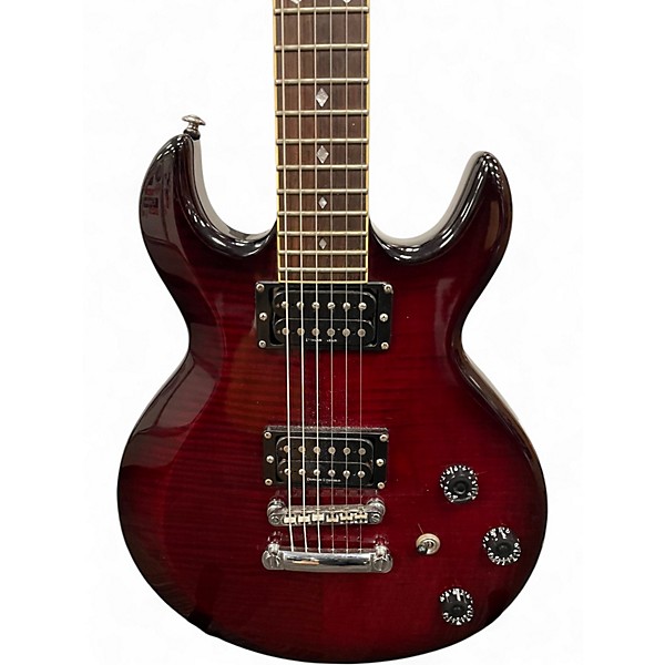 Used Schecter Guitar Research S-1+ Crimson Red Burst Solid Body Electric Guitar