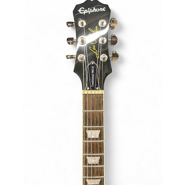 Used Epiphone Les Paul Traditional PRO II Vintage Sunburst Solid Body Electric Guitar