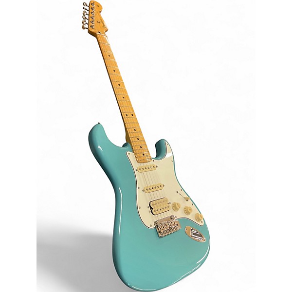 Used Fender Player II Stratocaster HSS Aquatone Blue Solid Body Electric Guitar