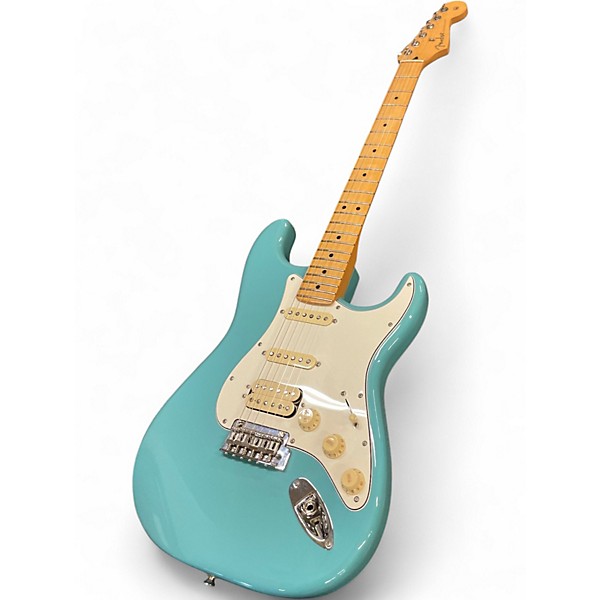 Used Fender Player II Stratocaster HSS Aquatone Blue Solid Body Electric Guitar