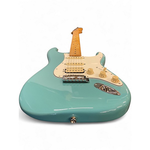 Used Fender Player II Stratocaster HSS Aquatone Blue Solid Body Electric Guitar