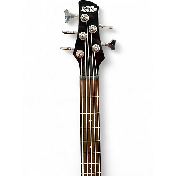Used Ibanez GSR205 5 String Amber Electric Bass Guitar