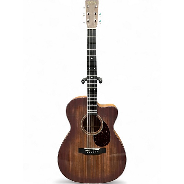 Used Martin OMC16E Brown Acoustic Electric Guitar