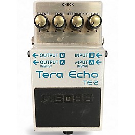 Used BOSS TE2 Tera Echo Effect Pedal