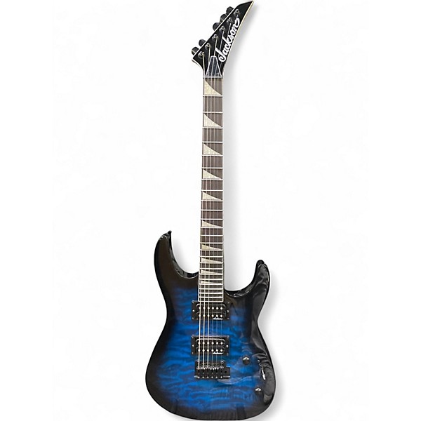 Used Jackson DINKY JS20 Blue Solid Body Electric Guitar