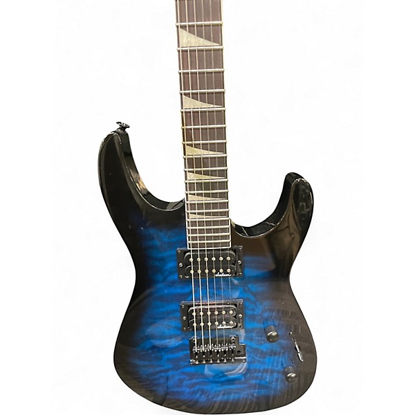 Used Jackson DINKY JS20 Blue Solid Body Electric Guitar