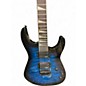 Used Jackson DINKY JS20 Blue Solid Body Electric Guitar