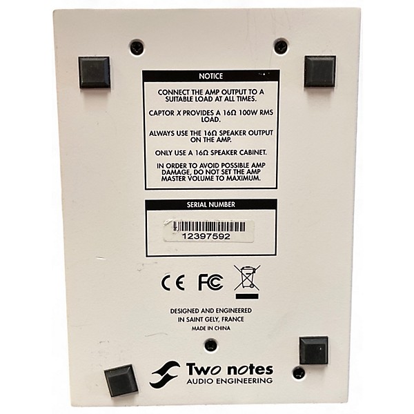 Used Two Notes AUDIO ENGINEERING Torpedo Captor X Power Attenuator