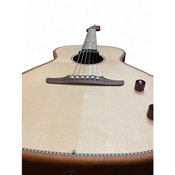 Used Fender HIGHWAY PARLOR Natural Acoustic Electric Guitar