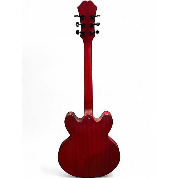 Used Epiphone Dot Studio Worn Cherry Hollow Body Electric Guitar