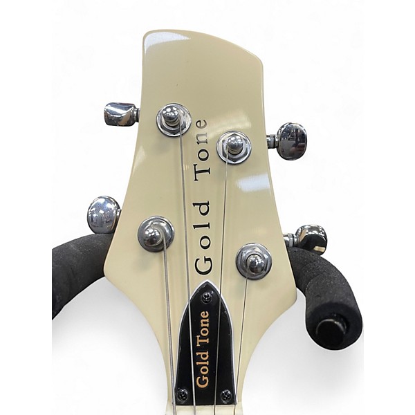 Used Gold Tone GT4 Antique White Mandolin