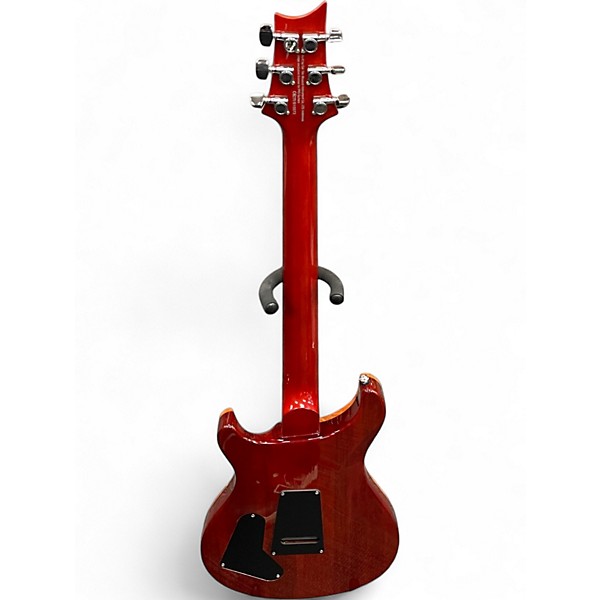 Used PRS SE Custom 22 sunburst Solid Body Electric Guitar