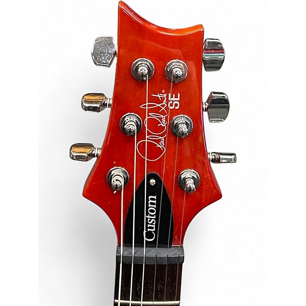 Used PRS SE Custom 22 sunburst Solid Body Electric Guitar