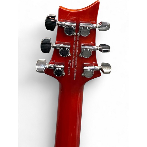 Used PRS SE Custom 22 sunburst Solid Body Electric Guitar