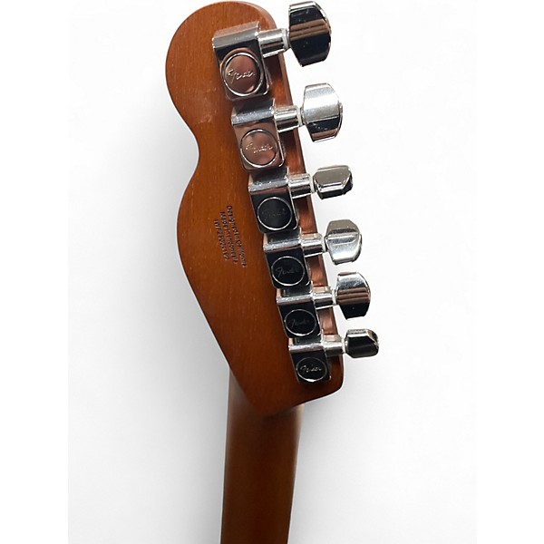 Used Fender Acoustasonic Standard Telecaster Black Acoustic Electric Guitar