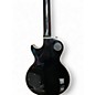 Used 2024 Epiphone LES PAUL CUSTOM P-90 Black Solid Body Electric Guitar