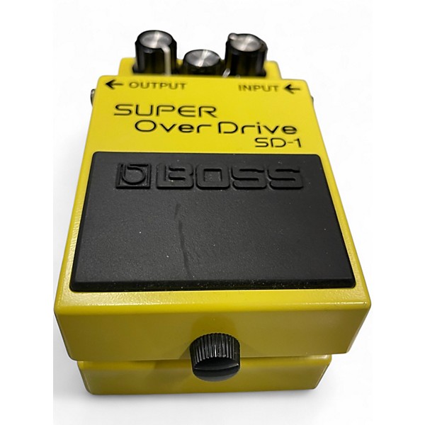 Used BOSS SD1 Super Overdrive Effect Pedal