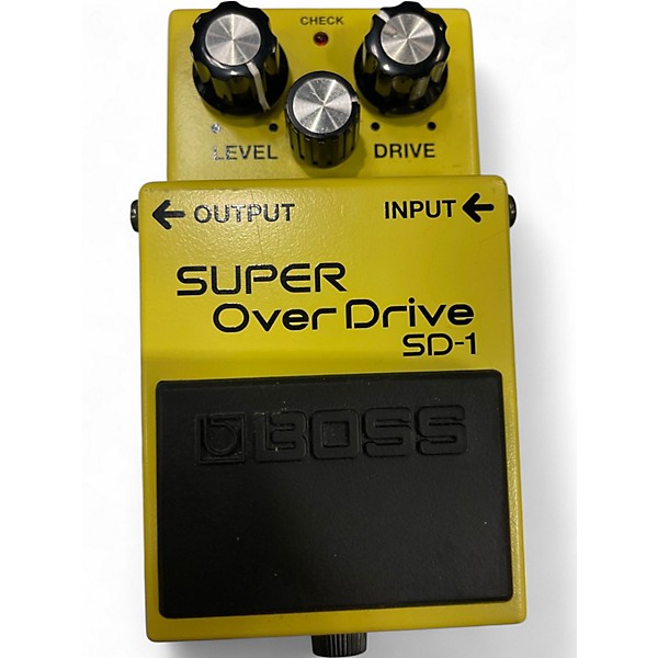 Used BOSS SD1 Super Overdrive Effect Pedal