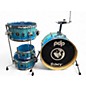 Used PDP by DW 4 Piece DJNY BLUE FADE Drum Kit thumbnail