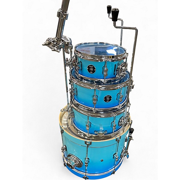 Used PDP by DW 4 Piece DJNY BLUE FADE Drum Kit