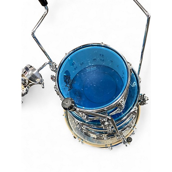 Used PDP by DW 4 Piece DJNY BLUE FADE Drum Kit