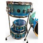 Used PDP by DW 4 Piece DJNY BLUE FADE Drum Kit