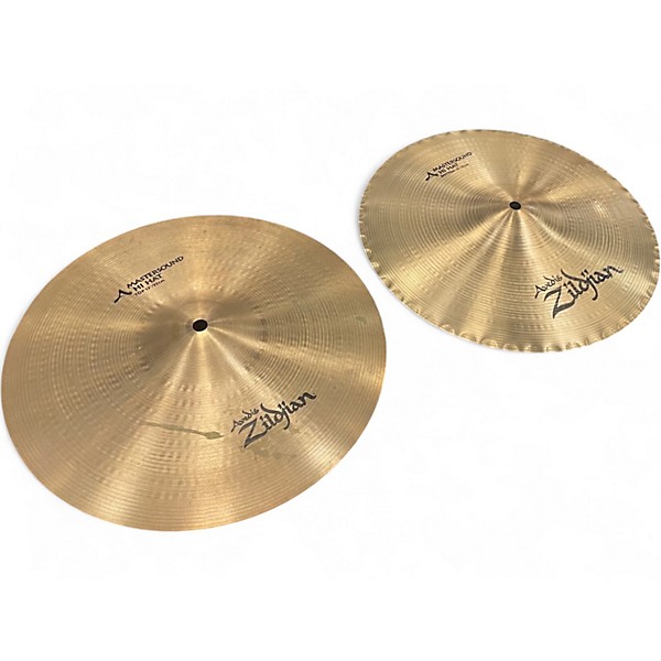 Used Zildjian 13in Mastersound Hi Hat Pair Cymbal
