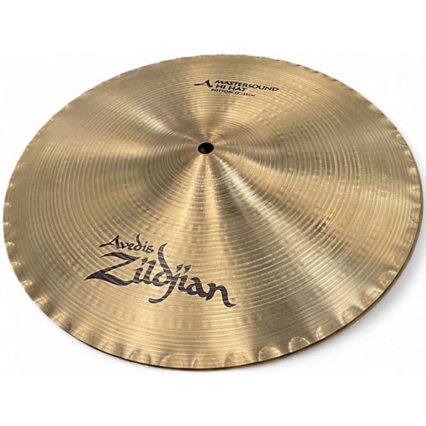 Used Zildjian 13in Mastersound Hi Hat Pair Cymbal