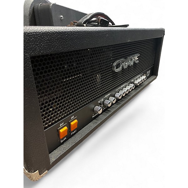 Used 2000s Crate BV120H Blue Voodoo 120W Tube Guitar Amp Head