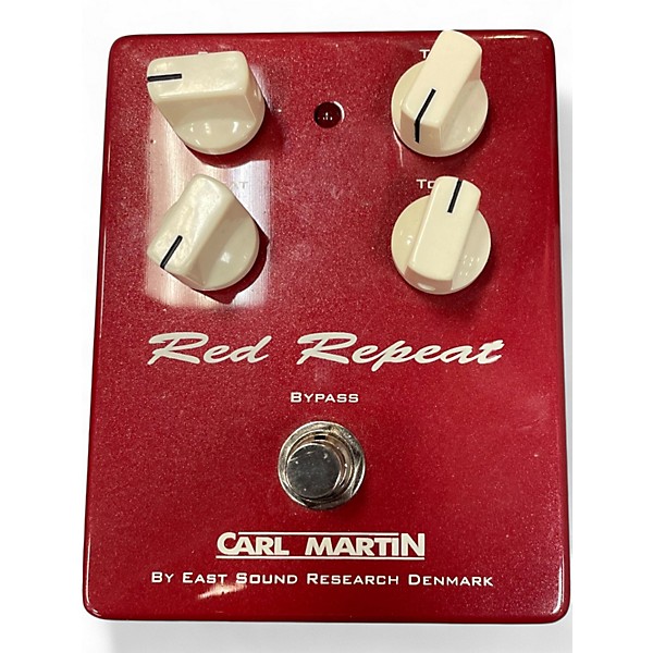 Used Carl Martin red repeat Effect Pedal