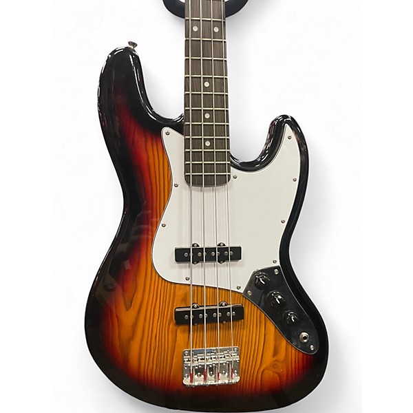 Used SX STANDARD SERIES Brown Sunburst Electric Bass Guitar