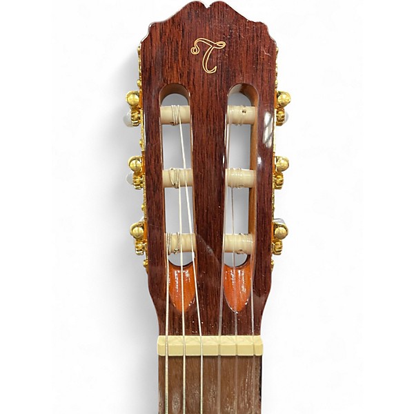 Used Takamine GC60CE Natural Classical Acoustic Electric Guitar