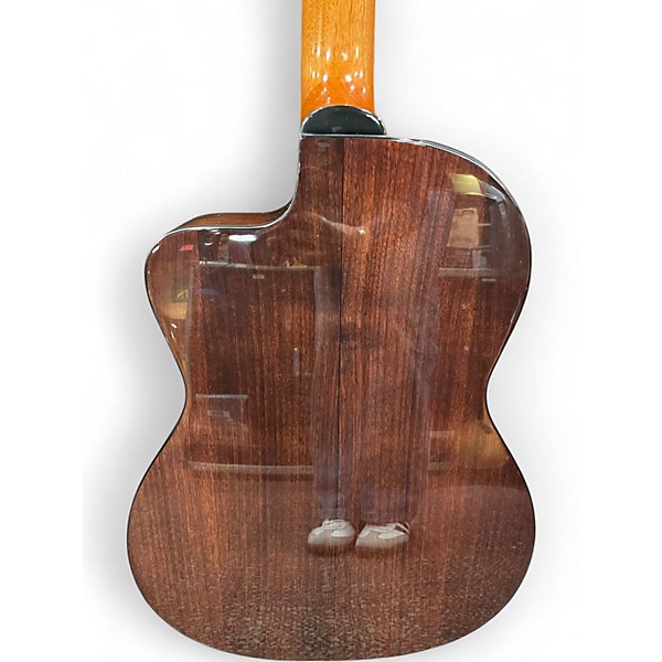 Used Takamine GC60CE Natural Classical Acoustic Electric Guitar