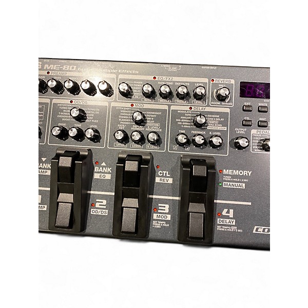 Used BOSS ME80 Guitar Multi Effect Processor