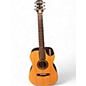 Used Journey Instruments OF422c Natural Acoustic Electric Guitar thumbnail