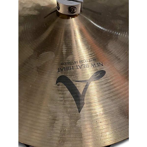 Used Zildjian 14in New Beat Hi Hat Pair Cymbal