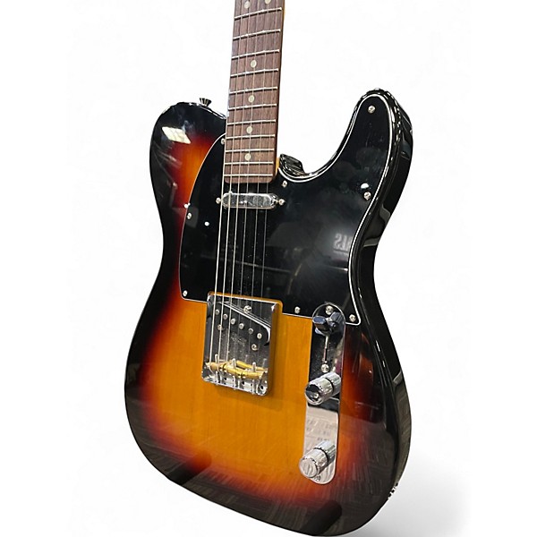 Used Fender MIJ Hybrid II Telecaster 3 Tone Sunburst Solid Body Electric Guitar