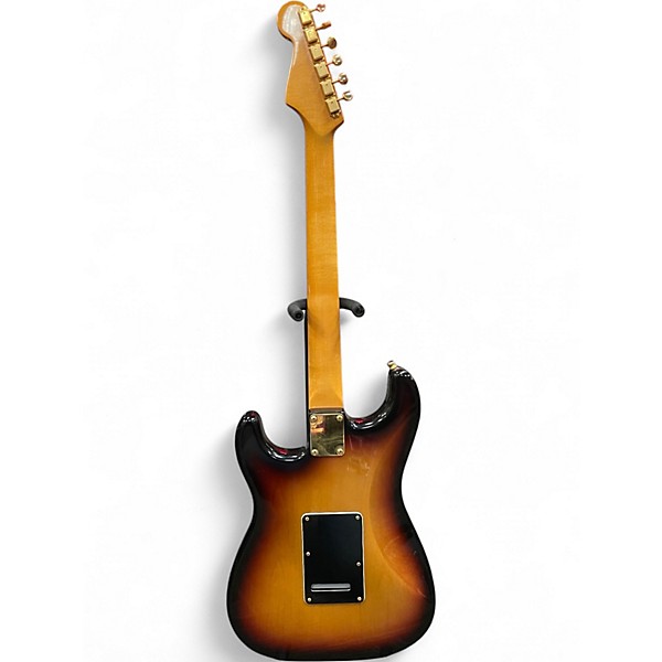 Used 2000 Fender Artist Series Stevie Ray Vaughan Stratocaster Sunburst Solid Body Electric Guitar