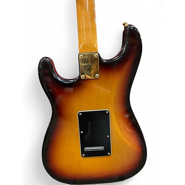 Used 2000 Fender Artist Series Stevie Ray Vaughan Stratocaster Sunburst Solid Body Electric Guitar