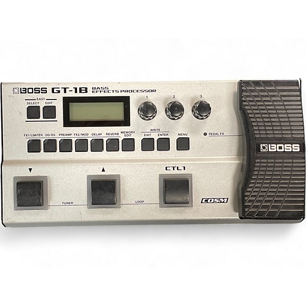 Used BOSS GT1B Bass Effect Pedal