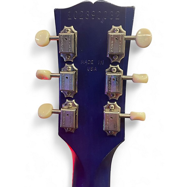 Used Gibson Les Paul Special Double Cut Trans Blue Solid Body Electric Guitar